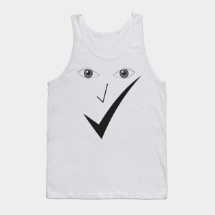 Fine smile - Fine face D04. Tank Top